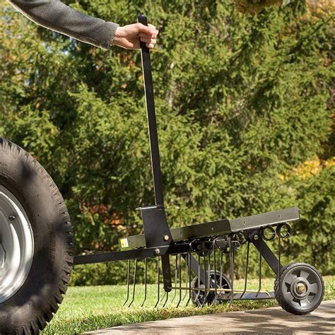 How to use a pull behind lawn dethatcher. 40" Tow-Behind Dethatcher | DT-402BH | Brinly Lawn & Garden Attachments