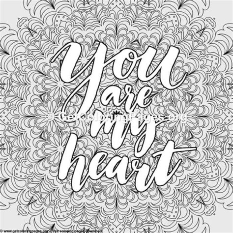 40+ broken heart coloring pages for printing and coloring. Adult coloring pages download printable #coloring # ...