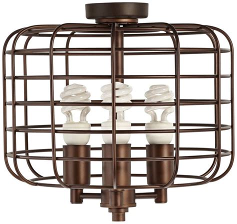 Ceiling fans has items of ceiling fan light, ceiling fan lamp and led. 84 Turbina XL Industrial Cage OilRubbed Bronze Ceiling Fan ...