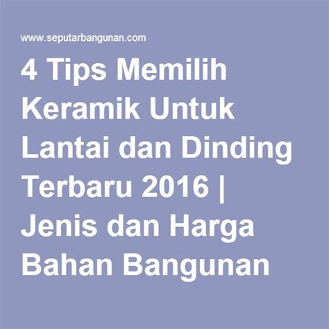 Pilihan dinding rumah seperti ini cocok untuk bangunan dengan gaya kolonial atau tradisional karena bisa bekerja sangat baik dengan bangunan yang sederhana, berbentuk. 4 Tips Memilih Keramik Untuk Lantai dan Dinding Terbaru ...