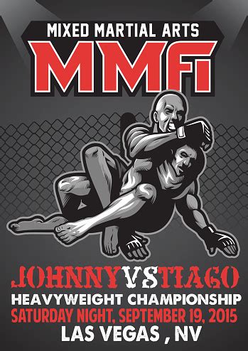Mma news & results for the ultimate fighting championship (ufc), strikeforce & more mixed martial arts fights. Affiche De Combat Mma Vecteurs libres de droits et plus d ...