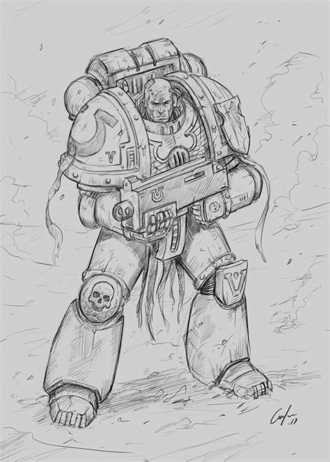 Notice the protrusion located in the line's sharpest curve. Pin on Warhammer 40K
