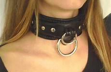 collar slave bdsm leather bondage collars sub submissive
