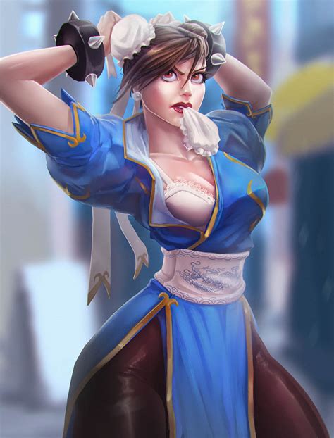 Tik tok có điểm gì ưu việt hơn các nền tảng mà xã hội. Chun Li by JuanCaruso on DeviantArt