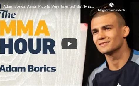 Adam borics after his impressive win in vienna: Interjú: Borics Ádám a The MMA Hour-ban!