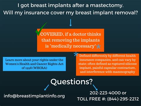 Breast implant removal insurance coverage. Mastectomy - Will my insurance cover my breast implant removal- Breast Implant Information