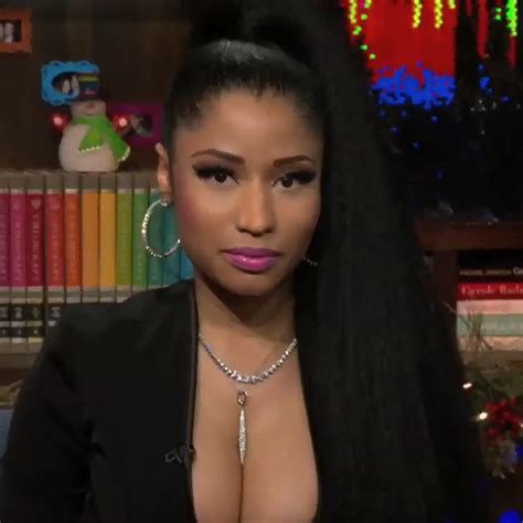 They may not be planned (usually). Nicki Minaj's Nip Slip on Watch What Happens Live | Video ...