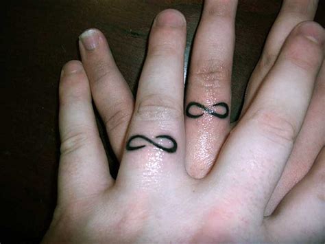 Others rebel against actual rings altogether, using tattoos as an a tattoo on a finger for a wedding is not a good idea most people don't stay together for a long time in these days! 42 Wedding Ring Tattoos That Will Only Appeal To The Most ...