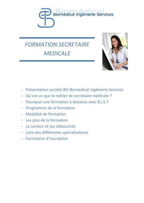 Recevez gratuitement la documentation (tarifs, programme, aides financières) de nos partenaires sur la formation a distance au métier de secrétaire. secretaire medicale formation a distance - Le metier de ...