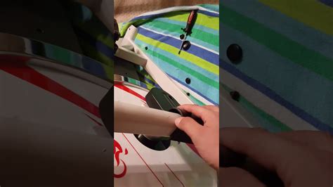 It makes a knocking noise on each revolution of the wheel. Fix clicking noise on sunny health and fitness bike - YouTube