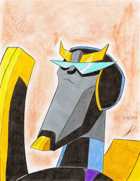 One of the most saddest moments in tfa. new drawing of prowl transformers animated | Art, Transformers, Drawings