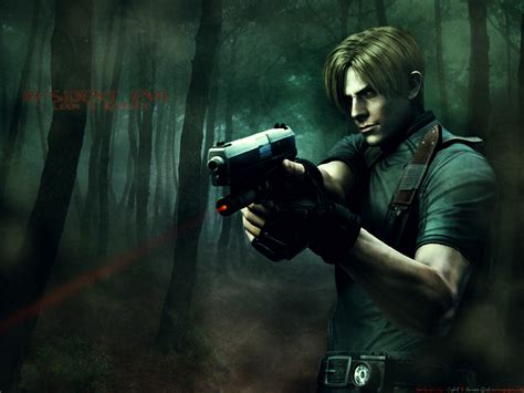 Hd wallpapers and background images. Resident Evil 4 Wallpaper: Resident Evil [ Leon S Kennedy ...