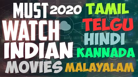 They not only inspire you but also give you a true cinematic experience in many aspects. Must Watch Indian Movies | 2020 | Tamil | Tamil ...