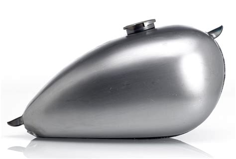 It sits high and level with your frame backbone. DicE Magazine: Peanut Gas Tanks.