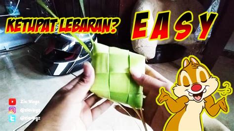 5 cara menggambar ketupat lucu. #43 | Tutorial membuat ketupat lebaran | Selamat Idul ...