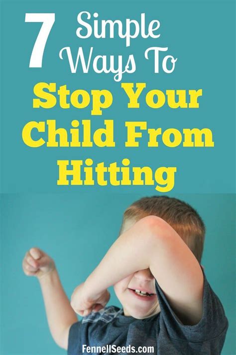 How To Get Toddler To Stop Hitting | Hitting toddler ...