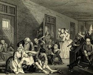 But that's not the only thing she turns invisible; Vida de un libertino de Hogarth | La guía de Historia del Arte