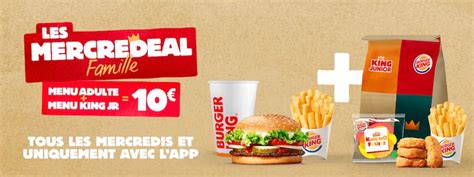 2 sos menünün yanında ücretsiz olarak verilmektedir. Burger King : menu Adulte + menu King JR à 10 € tous les ...