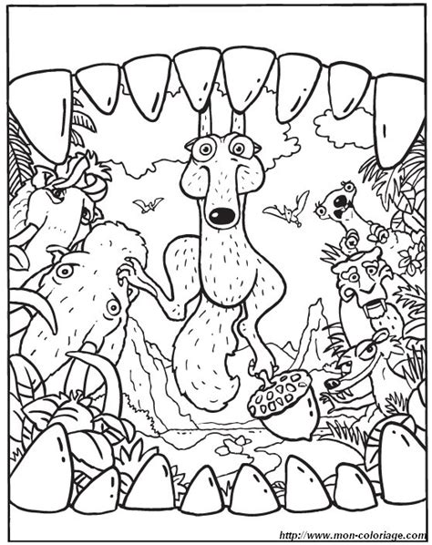 Maybe you would like to learn more about one of these? coloring Ice Age, page ice age to color