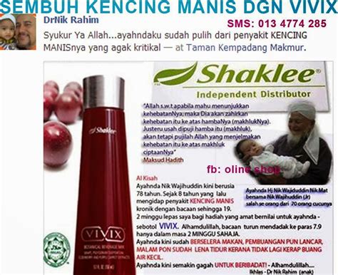 Ketahui bacaan gula dalam darah anda dan pastikan ia sentiasa terkawal. VIVIX Membantu Pesakit Diabetes (Kencing Manis) | Pengedar ...