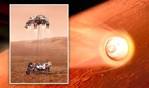 Nasa's mars landing, all the way down. NASA Perseverance landing time in UK, USA and India: What time will Mars rover land? | Science ...