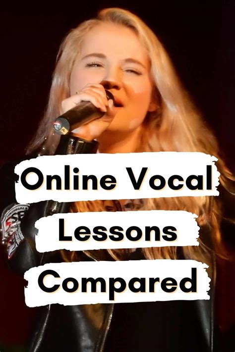 My picks are the 30 day singer online vocal lesson and christina aguilera's masterclass. Singing Lessons Online: From Free Voice Lessons to Vocal ...