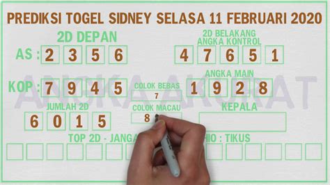 sdy hari ini 6d