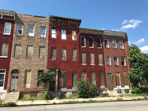 Abandoned row houses in west Baltimore [1080 x 1920] : AbandonedPorn