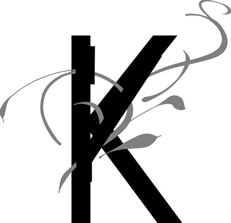 15 letter k free professional designs for business and education. Letter K Clip Art at Clker.com - vector clip art online ...