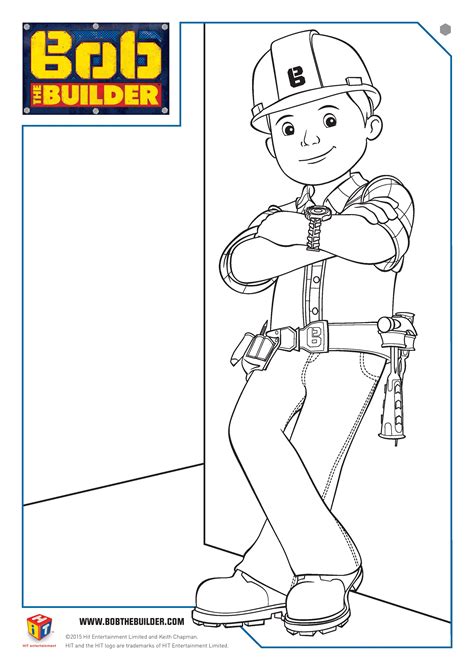 This allows for reasonable download speed. Bob the Builder Twitter Party and Colouring Page - In The ...