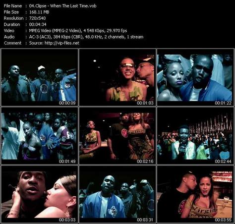 Clipse when the last time. Clipse - When The Last Time - Download High-Quality Video(VOB)