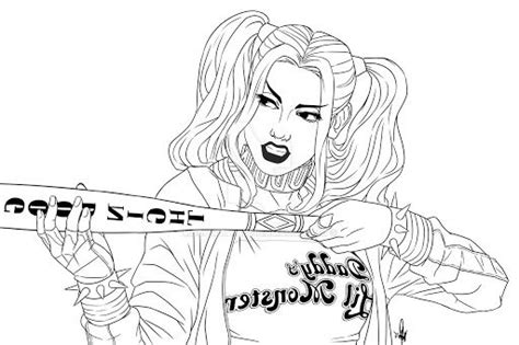 Steampunk coloring drawings joker coloring books coloring pictures coloring pages sketches joker drawings superhero coloring. Harley Quinn Coloring Pages - 1NZA