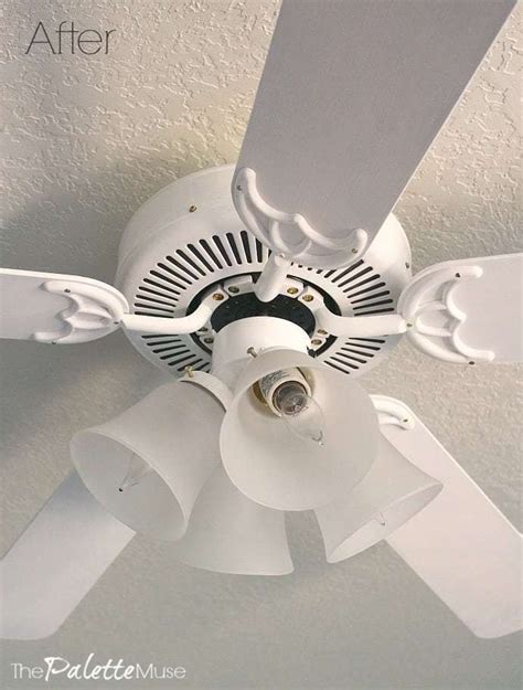 A receptacle is run off of the you will want to remove the switched outlet from the equation because you don't want it to be controlled. Ceiling Fan Makeover - $100 Room Challenge in 2020 ...