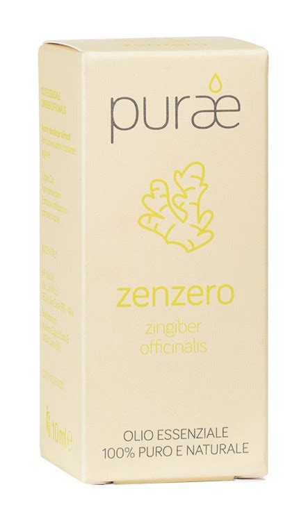 Purae Zenzero Olio Essenziale Puro € 9,00