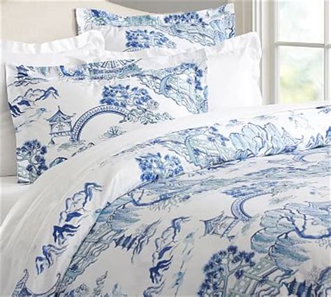 Free delivery and returns on ebay plus items for plus members. Twilight Darcy Toile Organic Patterned Duvet Cover & Sham ...