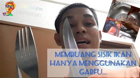 Not all english people like fish and chips. Cara siang ikan mengunakan garfu - YouTube