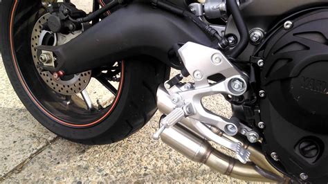 Type aftermarket parts parts & accessories designed to fit your bike by a brand other than your motorcycle's manufacturer oem parts original equipment that came stock on your bike & optional accessories. Yamaha MT-09 exhaust G.P.R - YouTube