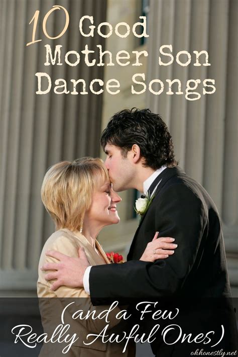 The perfect wedding song for the mother/son dance at a wedding. 10 Good Mother Son Dance Songs (and a Few Really Awful Ones) | Mother son dance songs, Mother ...