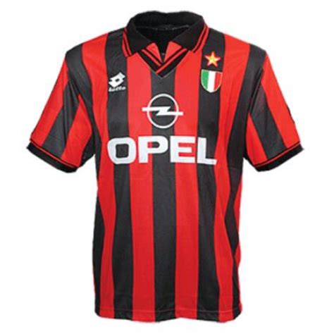 ✪ 1996 october 16 ifk gothenburg sweden 2 ac milan italy 1 champions league. AC Milan 1996/1997 Home Retro Shirt Soccer Jersey ...