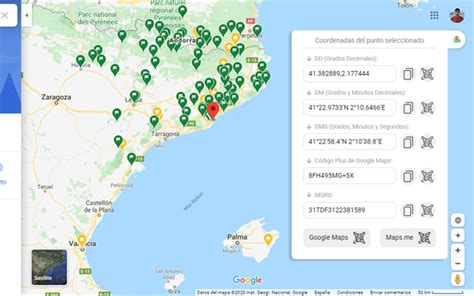 En android (java) cuando obtienes la latitud y longitud actuales usando la función getlatitude () etc, obtienes las coordenadas en formato decimal Coordenadas GPS en Google Maps - Chrome Web Store