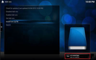 Add on release updated to 2.0.22. Install FTV Guide Plugin on Kodi XBMC with Screenshots