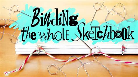 The string binding is versatile. DIY JOURNAL BINDING / Handmade sketchbook Tutorial - YouTube