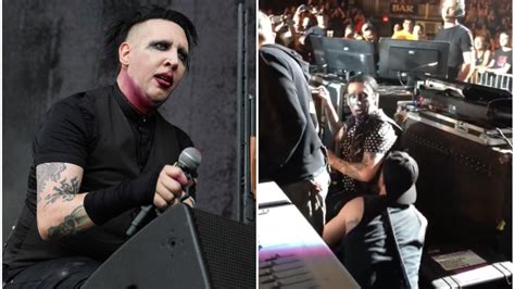 American rock band which has gained notoriety for its extraordinary and outrageous contents, performance and media. Sei froh, dass du Marilyn Manson gerade nicht live sehen ...