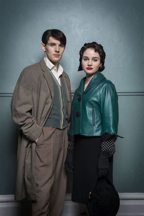 These shows include humans, the fall, merlin and the living and the dead. Colin Morgan and Aisling Franciosi | Quirke | Colin morgan ...