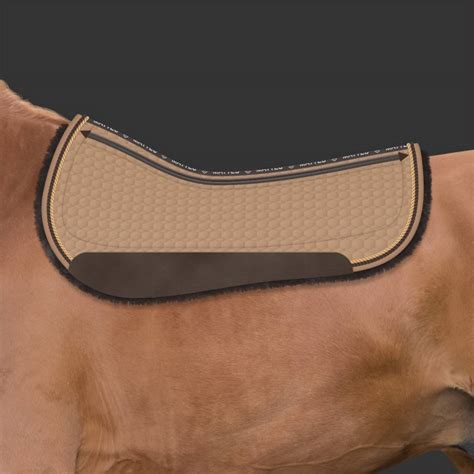 Privatverkauf, keine garantie, keine rücknahme. Mattes Lammfellpad round sand hellbraun Sattelpad ...