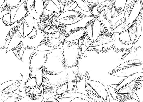Bible Story Adam Pictures Coloring Pages - Coloring Home