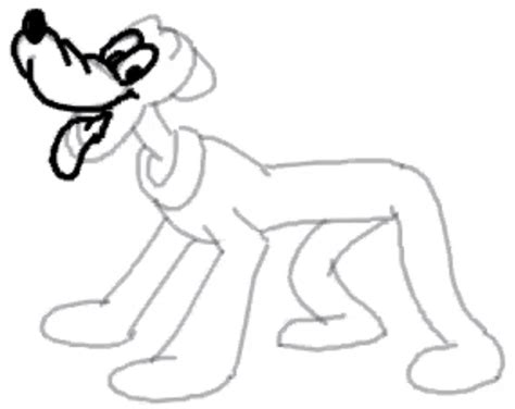 Easy cartoon characters character drawing disney drawings face drawing drawings cartoon styles cartoon drawings easy drawings coloring pages. IQ Dynamic Media: Disney Pluto the dog draw in 15 step