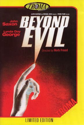 Official beyond good & evil. BEYOND EVIL | Troma