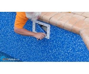 Since the vinyl liner is fan folded, it will unfold easily. How To Install an Inground Pool Liner - INYOPools.com