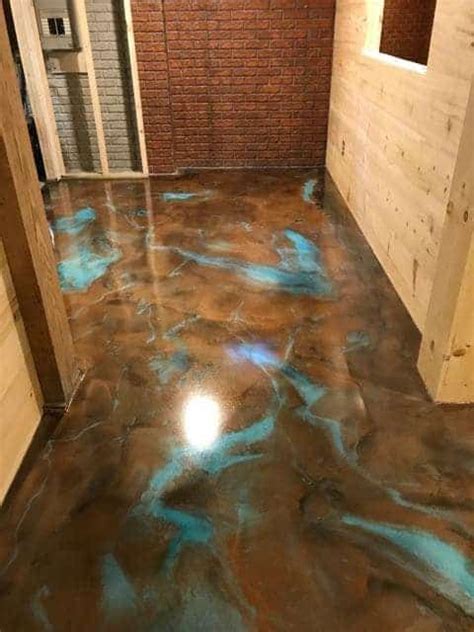 From paint to rubber, these six options will upgrade the look of your cement slab floor and protect it from damage. Epoxy Garage Floor Metallic In Ontario - Metallic Epoxy ...